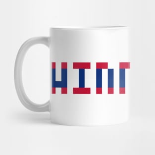 Pixel Hockey City Winnipeg 1996 Retro Mug